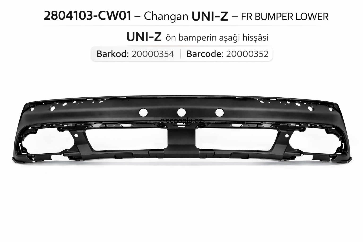 2804103-CW01 – Changan UNI-Z Arxa bamperin aşağı hissəsi